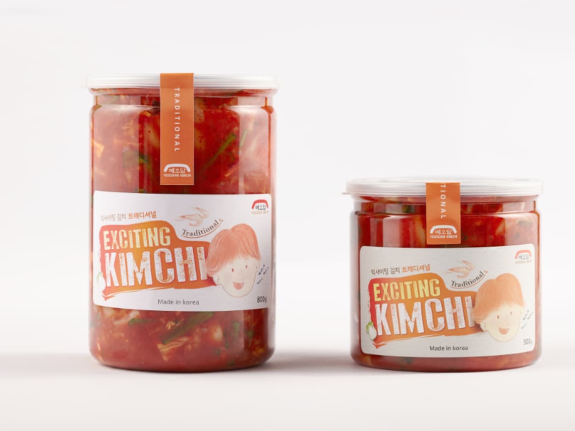 Kimchi Korean Traditional Food